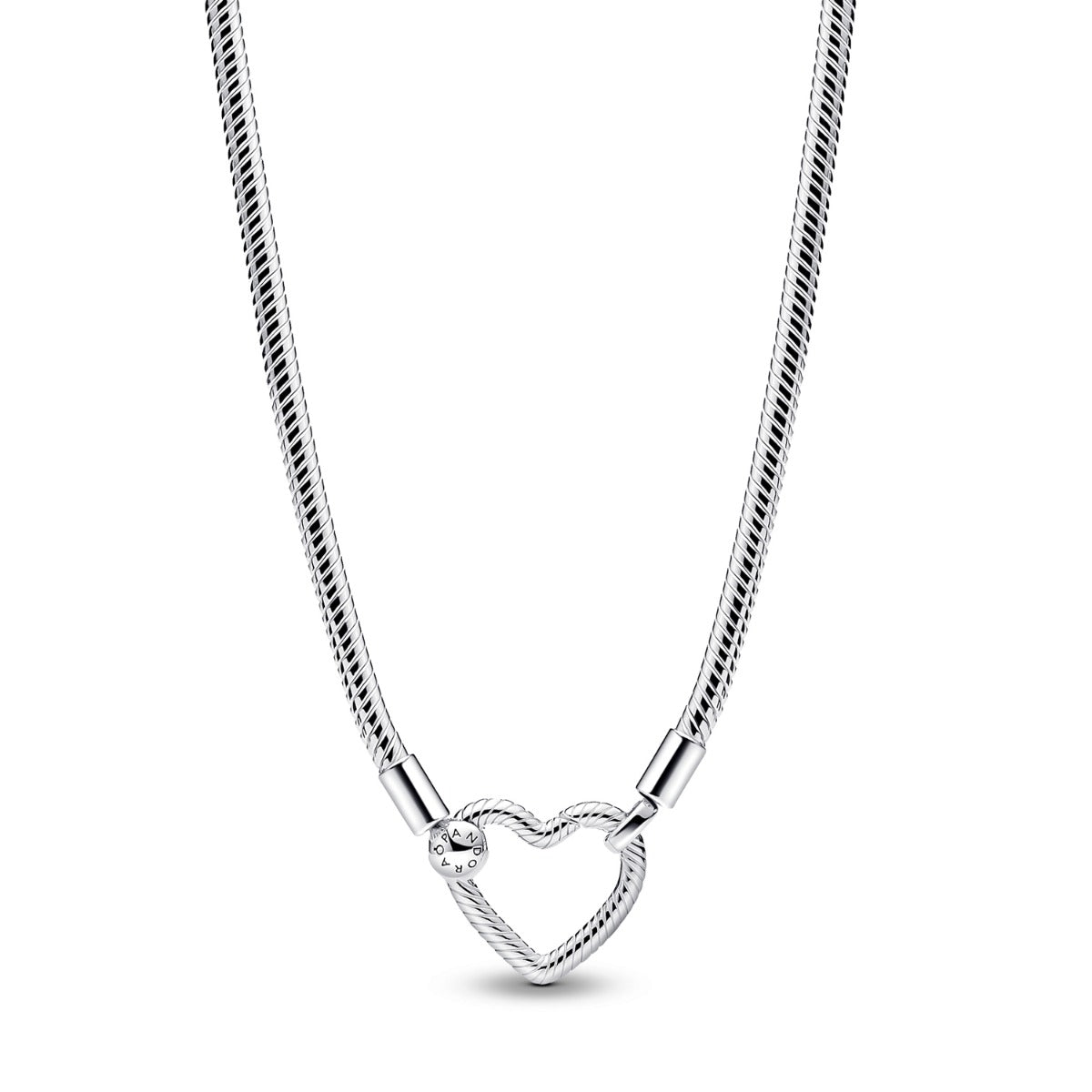 Pandora Moments 925 Sterling Silver Necklace 393377C00-45