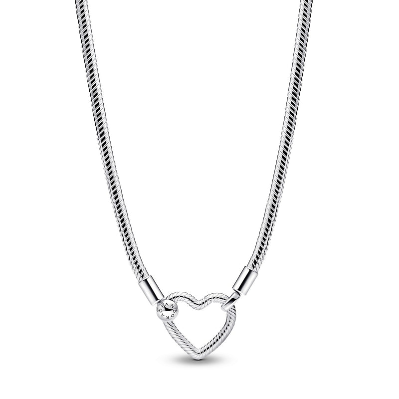 Pandora Moments 925 Sterling Silver Necklace 393377C00-45-zoom-