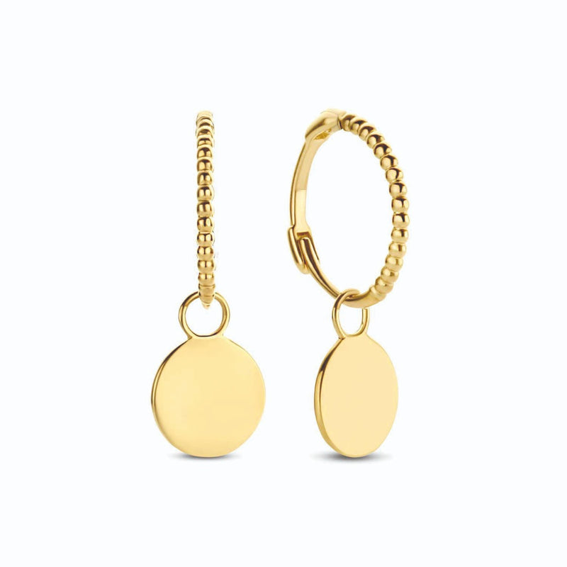 Jackie Gold damen Creolen 585 Gold JKE21.151-zoom-