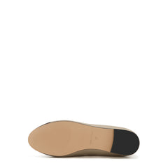 Isabel Bernard Vendôme Ynes Taupe Calfskin Leather Ballerinas IB51011-078-36
