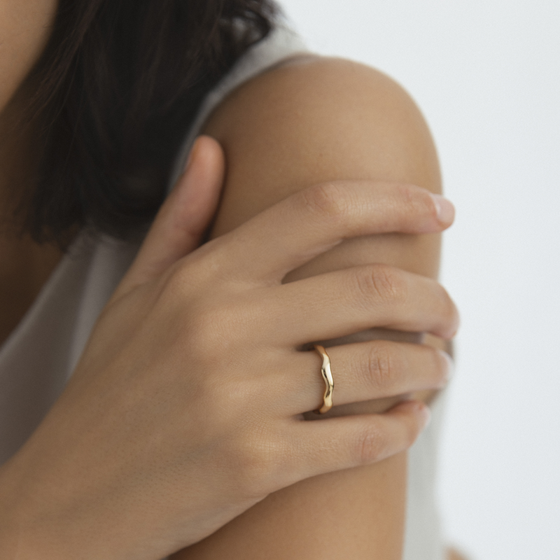 Mockberg Wavy Petite Ring MB0133-zoom-