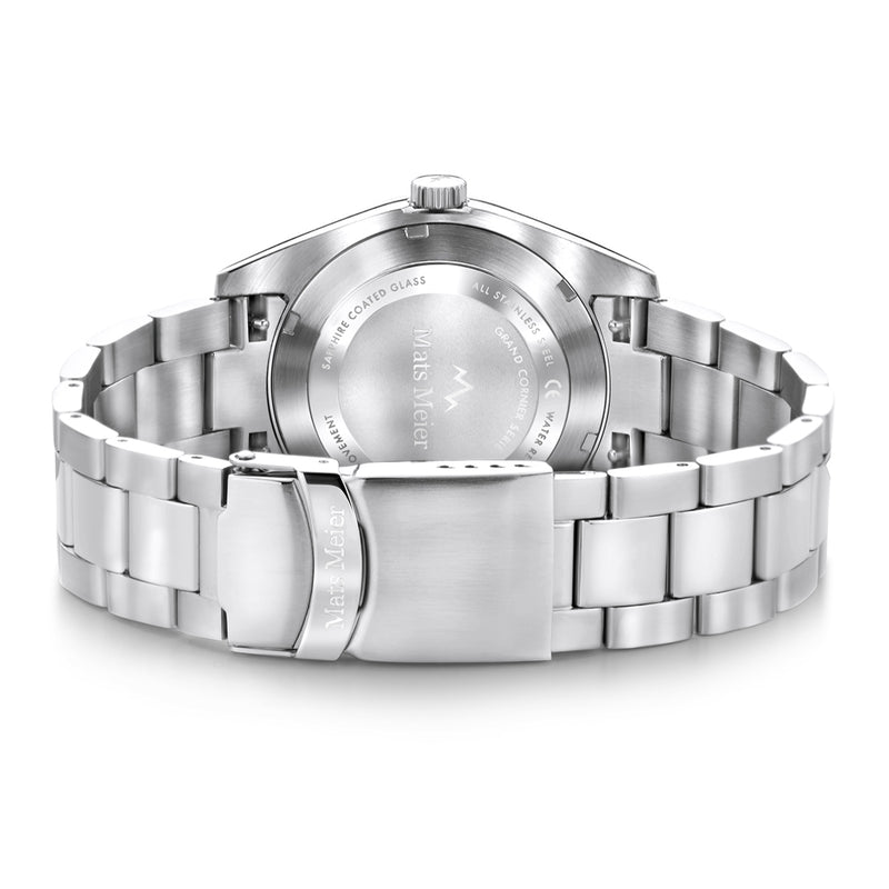 Mats Meier Grand Cornier herren Uhr Silber MM00518-zoom-