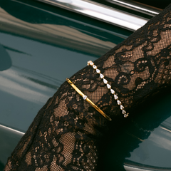 Mockberg Kenza Nisrine Gold-coloured Small Bangle MB1723