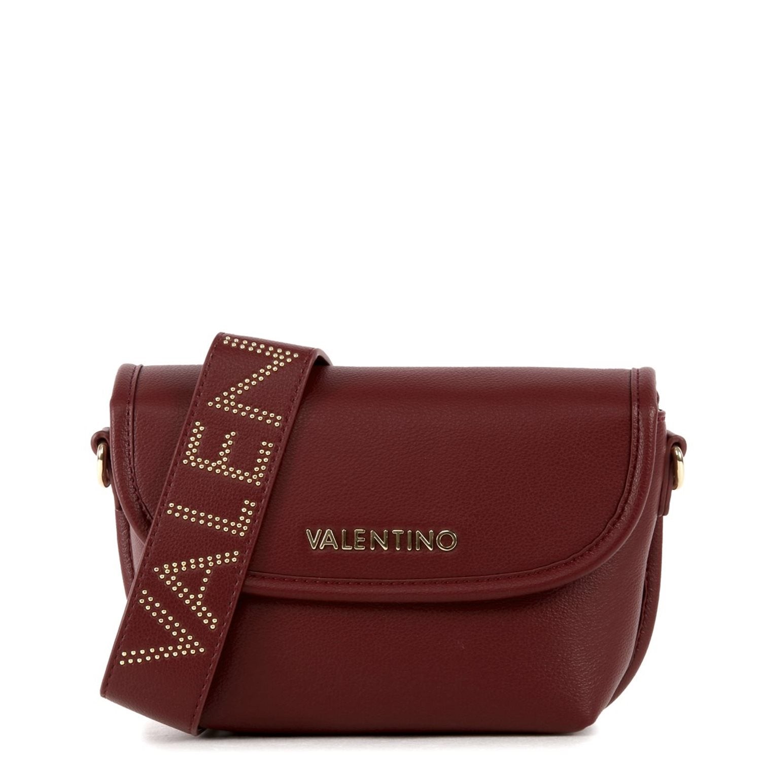 Valentino Bags Hail Bordeaux Flap Bag VBSA9309BORDEAUX