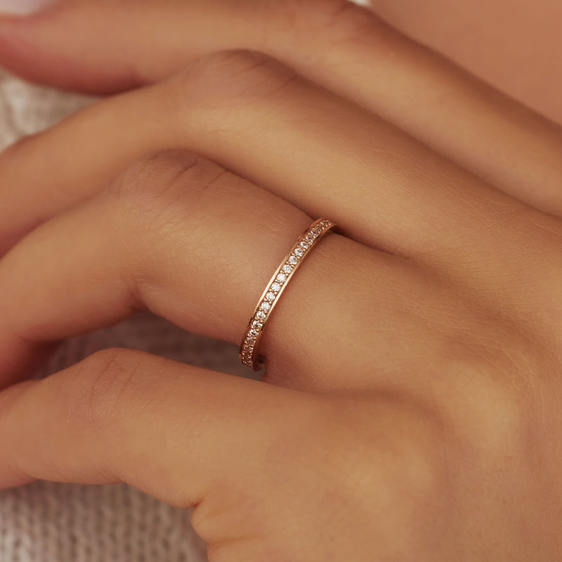 Isabel Bernard La Concorde Merle 14 Karat | Roségold Ring IB330053-60-zoom-