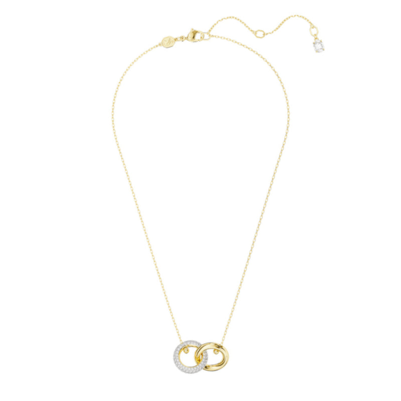 Swarovski Dextera Goldfarbene Anhänger 5668820 (Länge: 38.00 - 45.00 CM-zoom-