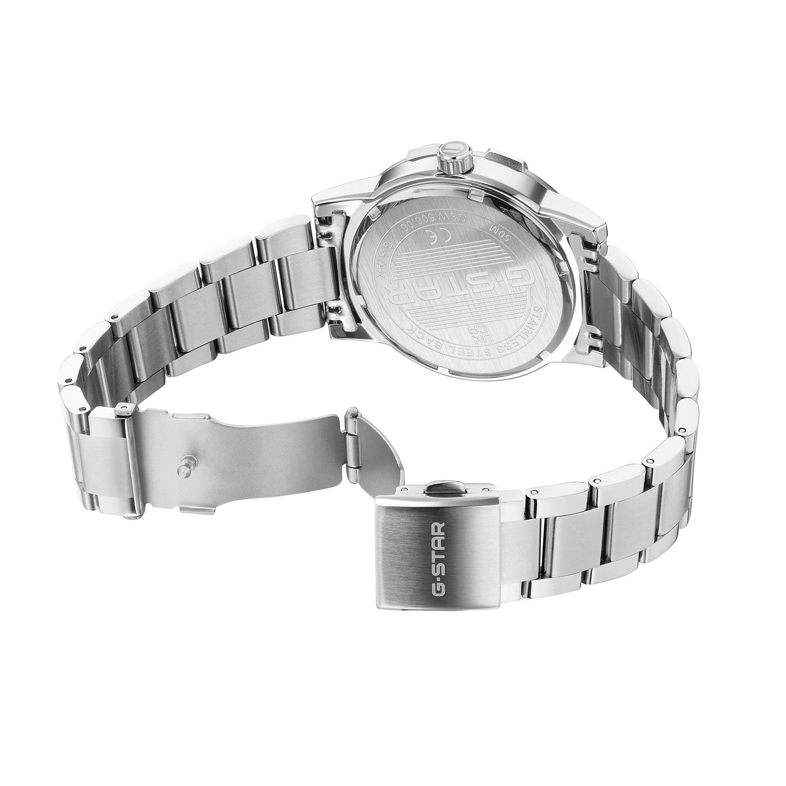 G-STAR Constructed Silver Men's Watch GSW.506.06