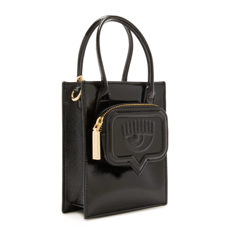 Chiara Ferragni Eyelike damen Umhängetasche Schwarz 75SB4BF2-ZS954-899-zoom-