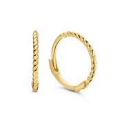 Jackie Gold damen Creolen 585 Gold JKE20.040