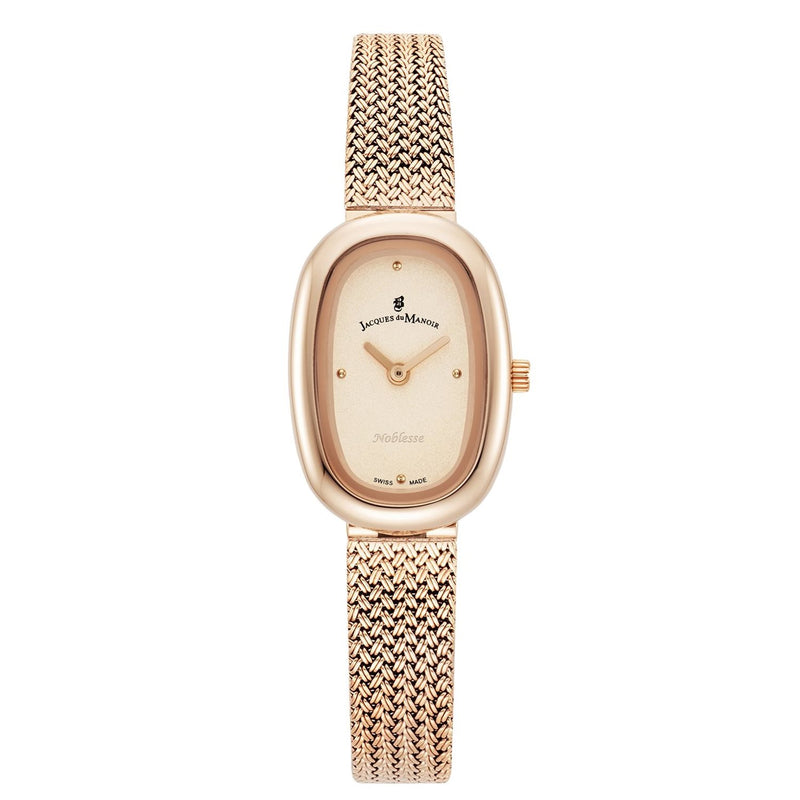 Jacques du Manoir Noblesse Rosegoldfarbene Damenarmbanduhr JWL05203-zoom-