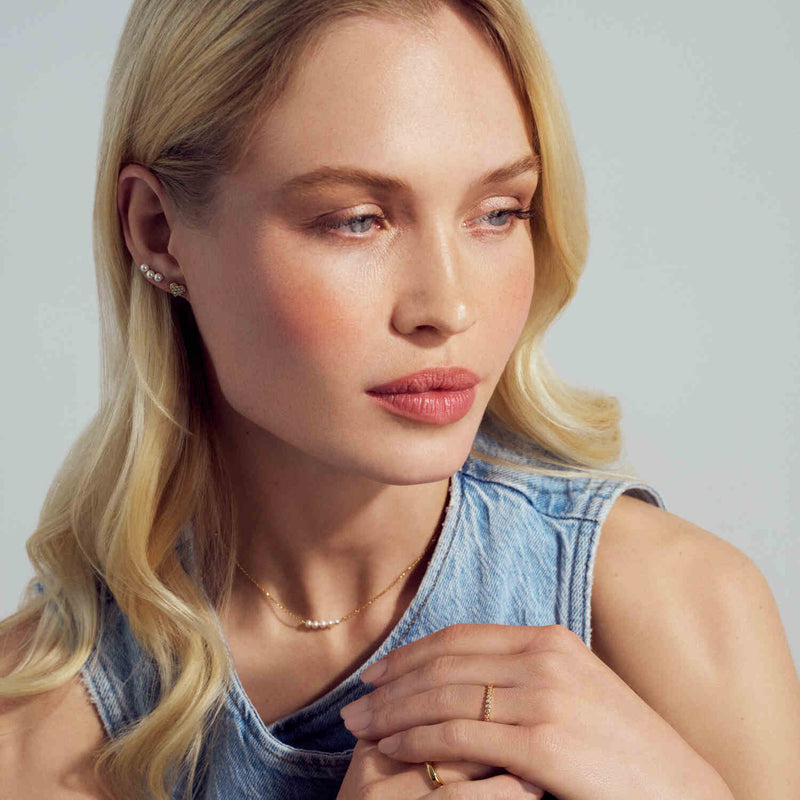 Sif Jakobs Gold Plated Perla Cinque Necklace SJ-N2735-P-YG-zoom-