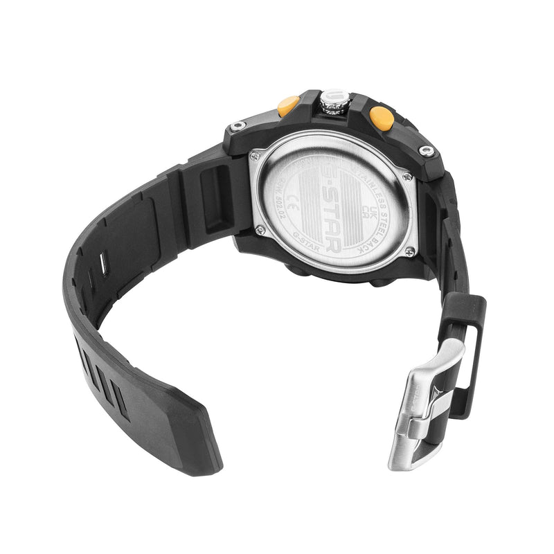 G-STAR Ops01 Schwarze Ana-Digi Uhr GSW.502.02-zoom-