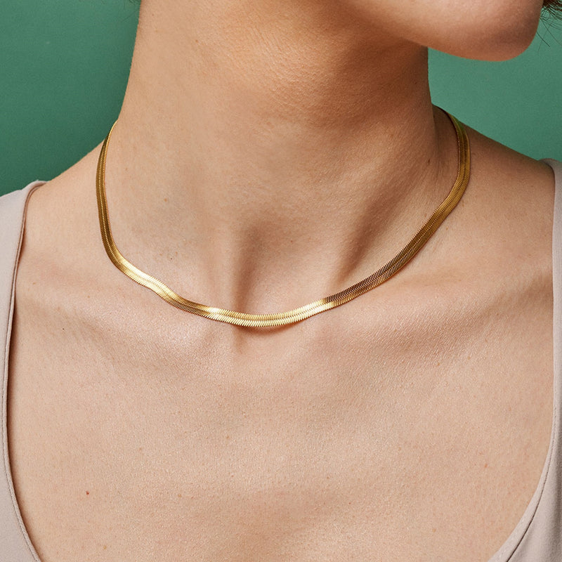 ENAMEL Copenhagen damen Kette 750 Vergoldung N61G-zoom-