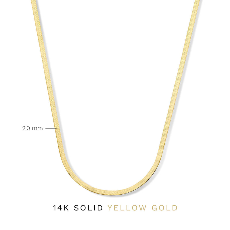 Isabel Bernard Aidee Leontine 14 Karat | Gold Halskette IB340110-zoom-
