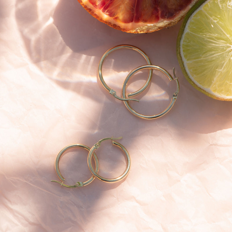 Beloro Jewels La Rinascente damen Creolen Gold BO360016-zoom-