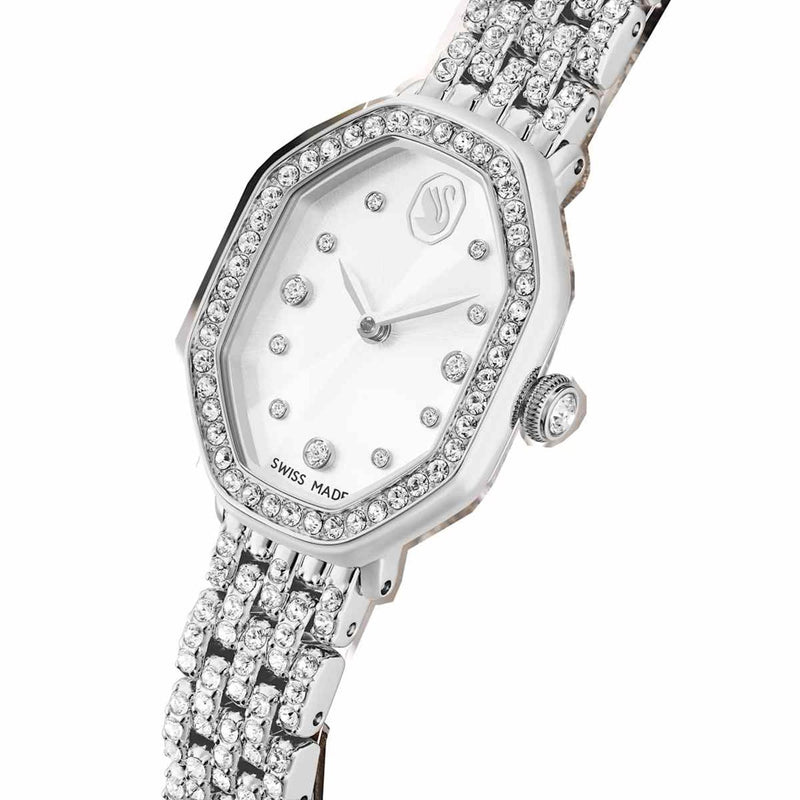Swarovski Dextera Damenuhr aus silberfarbenem Edelstahl 5749451-zoom-