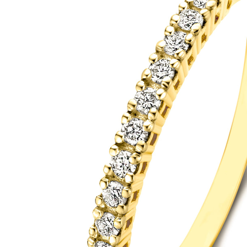 Isabel Bernard De la Paix Madeline 14 Karat Goldring mit Diamant 0.18 ct IBD330023-54-zoom-