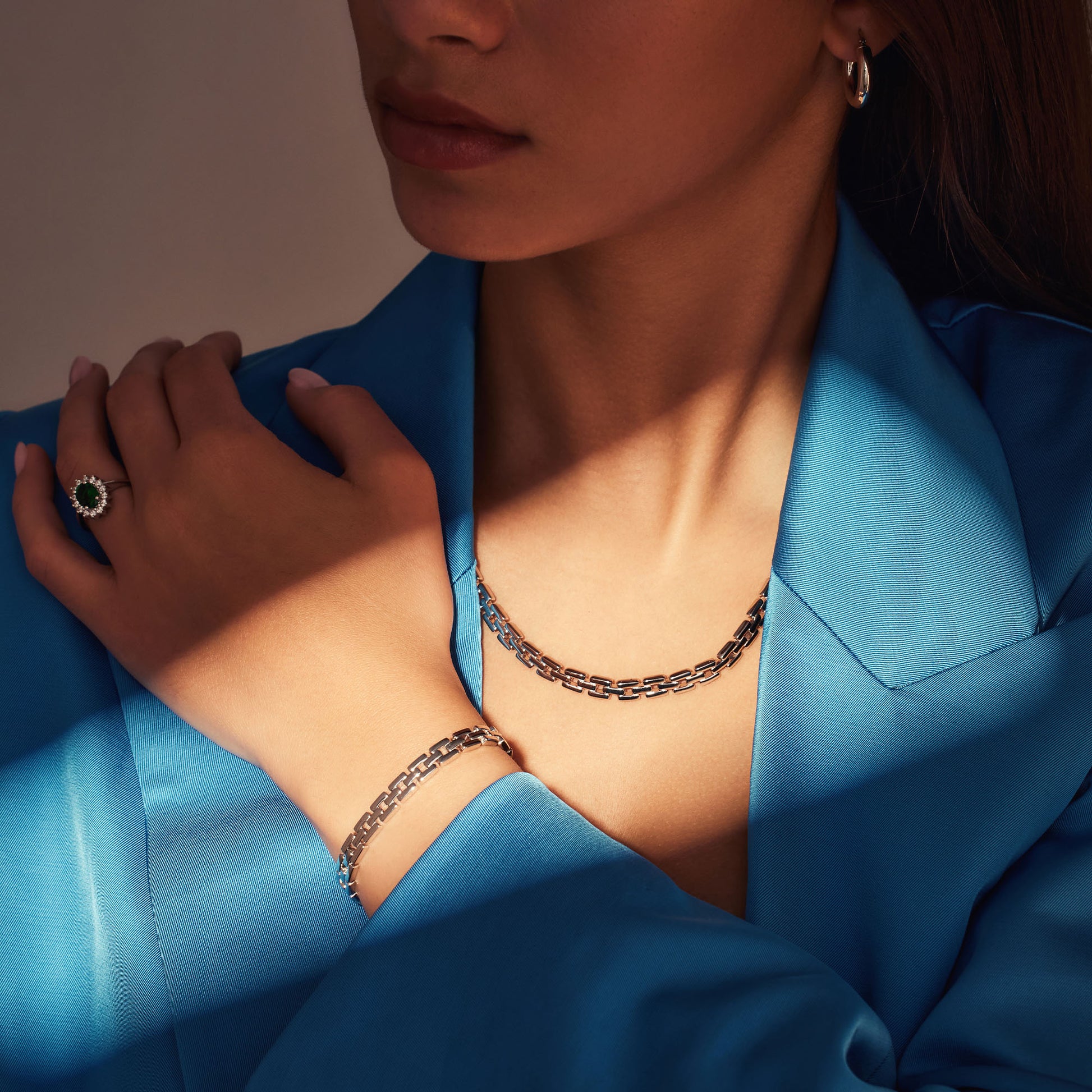 Parte Di Me Sorprendimi 925 Sterling Silver Necklace and Bracelet Giftset PDM90077