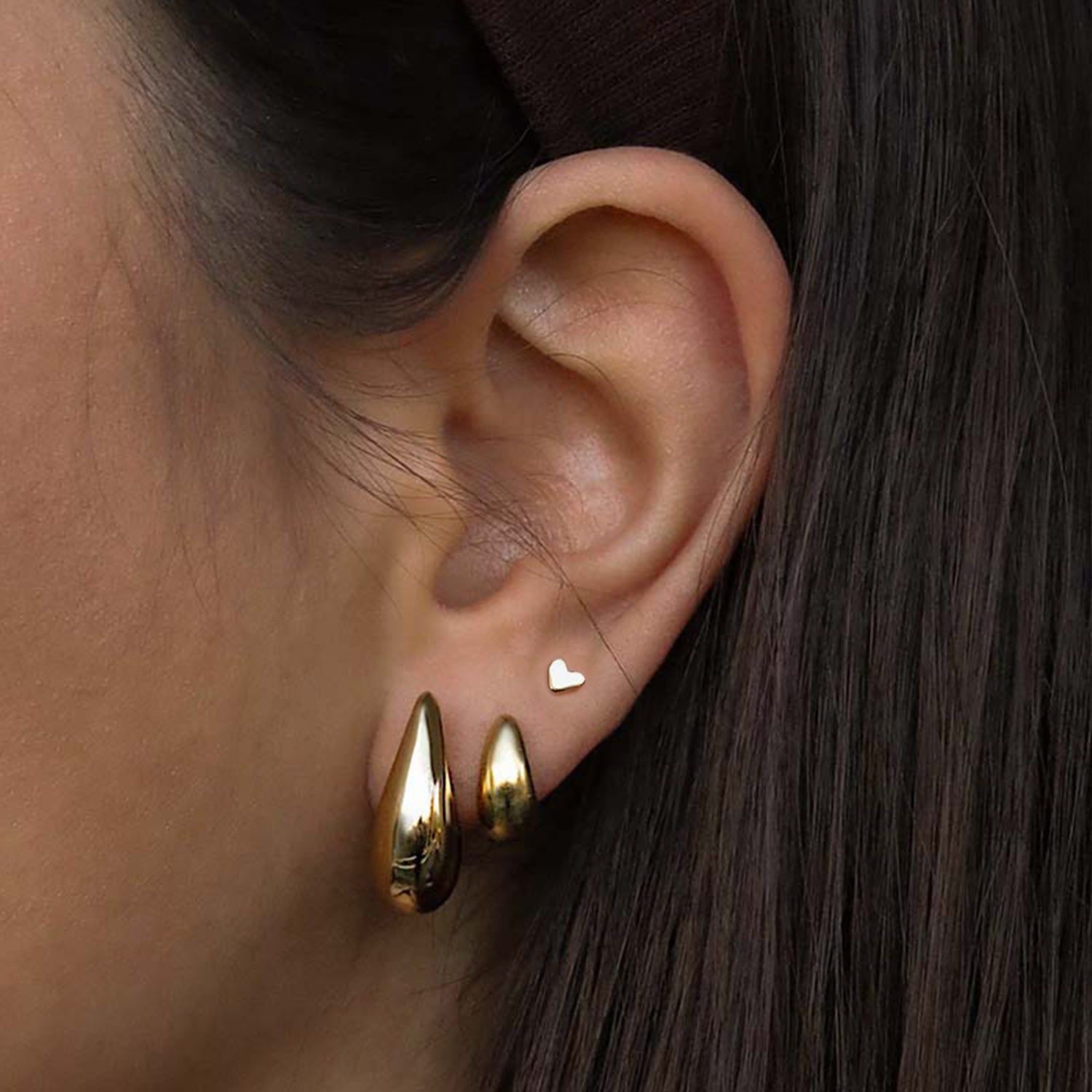 Karma 925 Sterling Silver Drop It Earparty EPV43GP