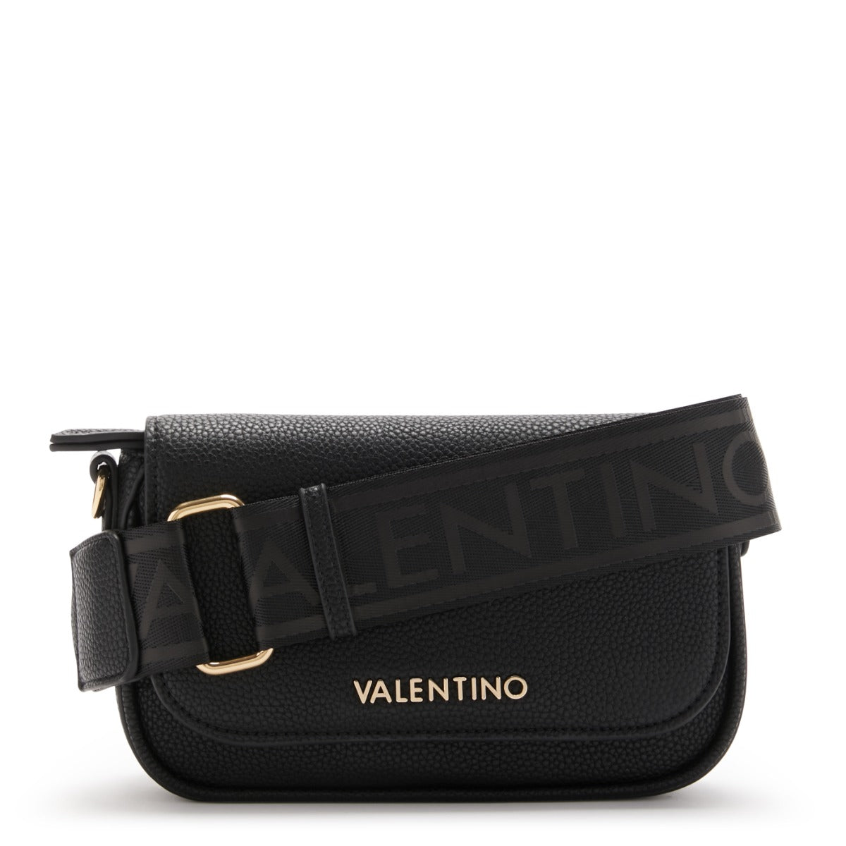 Valentino Bags Miramar Black Crossbody Bag VBS7UE02GNERO