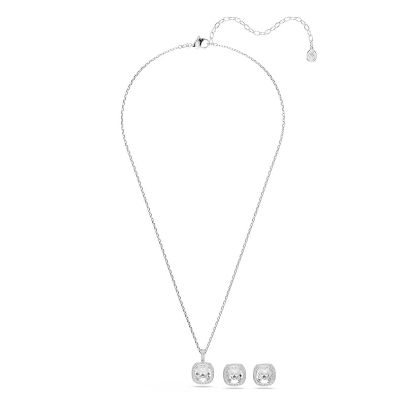 Swarovski Una Angelic Cushion Schmuckset in Silberoptik 5754343-zoom-