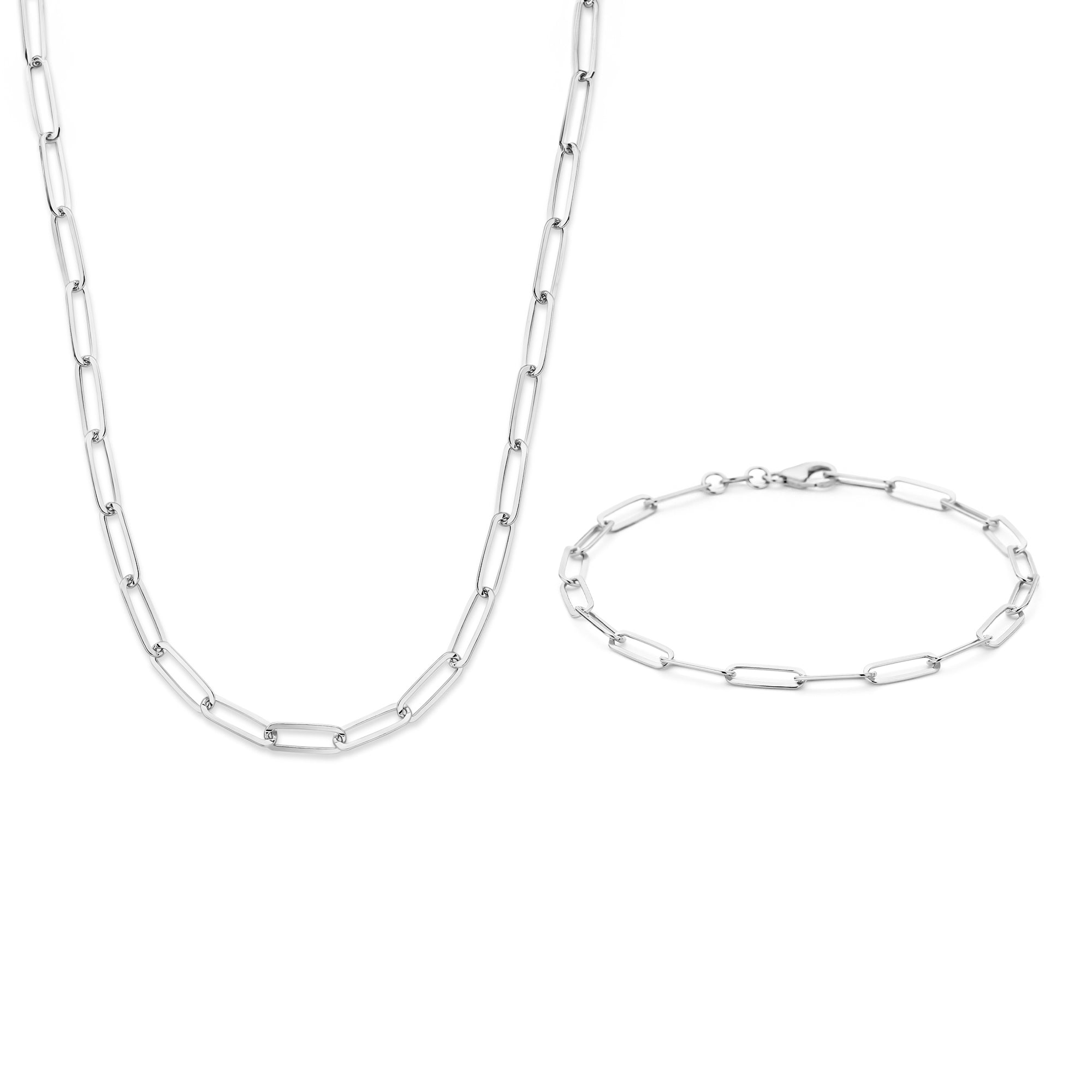 Parte Di Me Sorprendimi 925 Sterling Silver Necklace and Bracelet Giftset PDM90079
