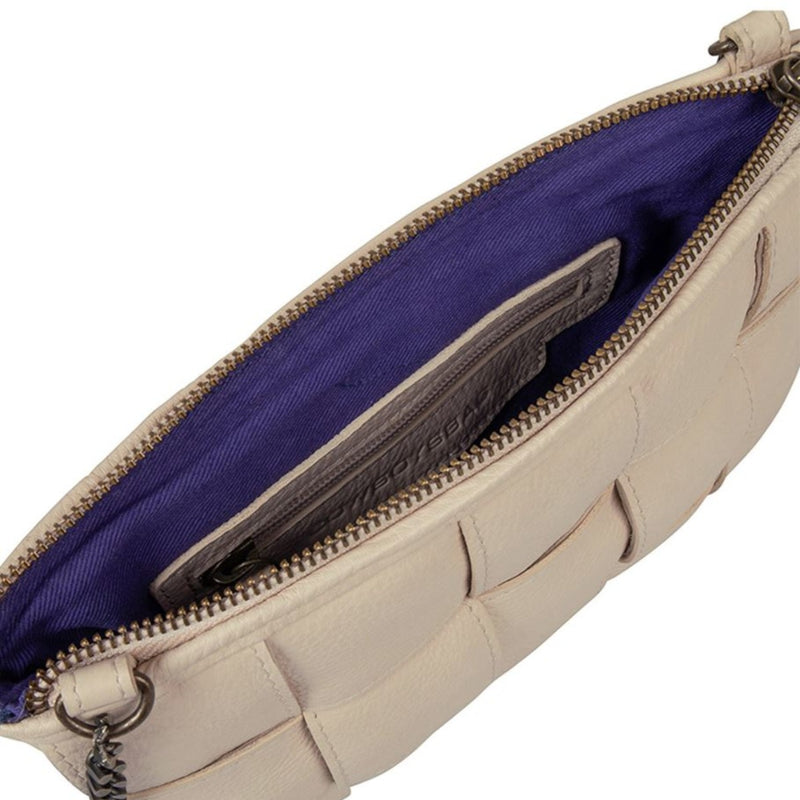 Cowboysbag Sunnyvale Leder Umhängetasche Weiß 3424-000592-zoom-