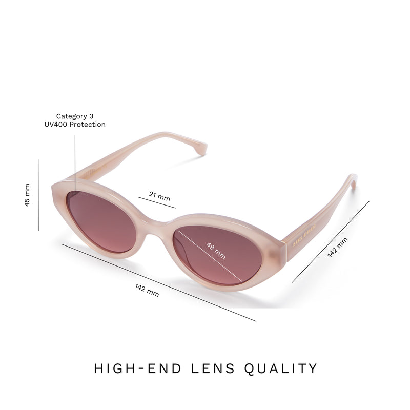 Isabel Bernard La Villette Rosaire Rosa Oval Sonnenbrille IB400002-20-20-zoom-