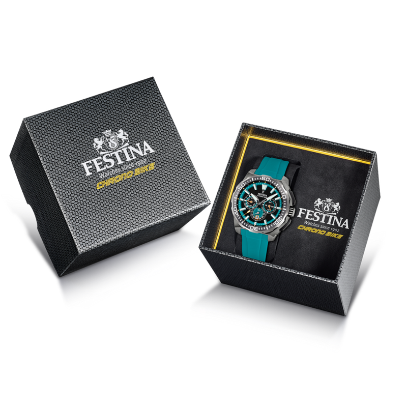 Festina Chrono Bike Blaue Herrenuhr F20725/6-zoom-