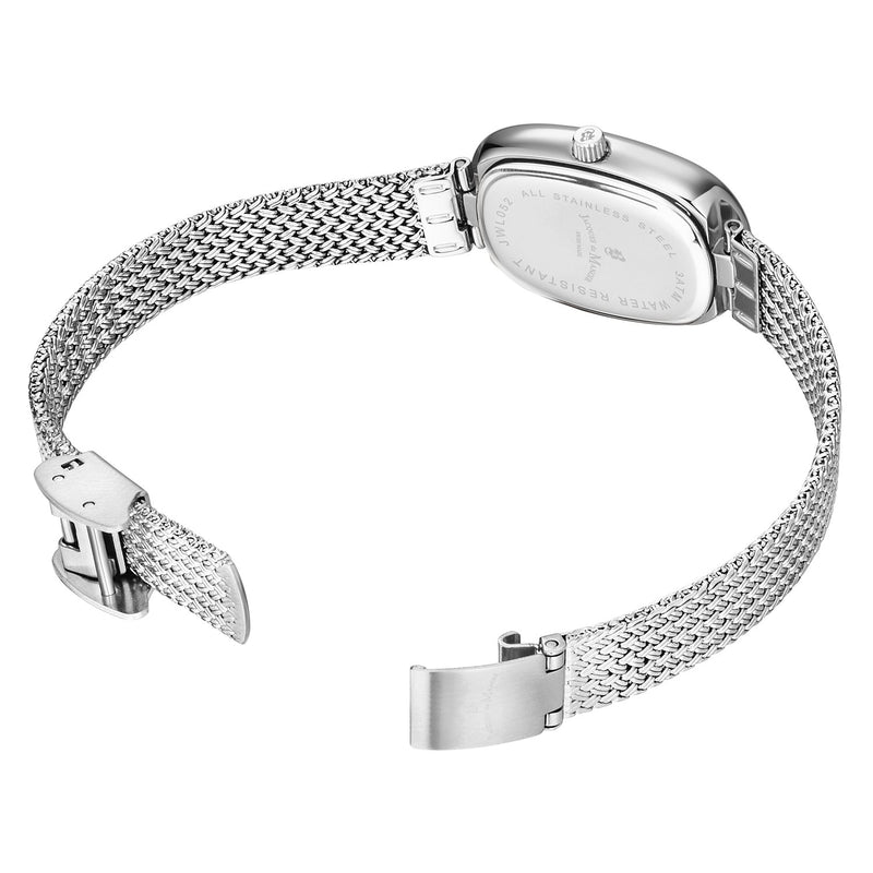 Jacques du Manoir Noblesse Silberfarbene Damenarmbanduhr JWL05201-zoom-