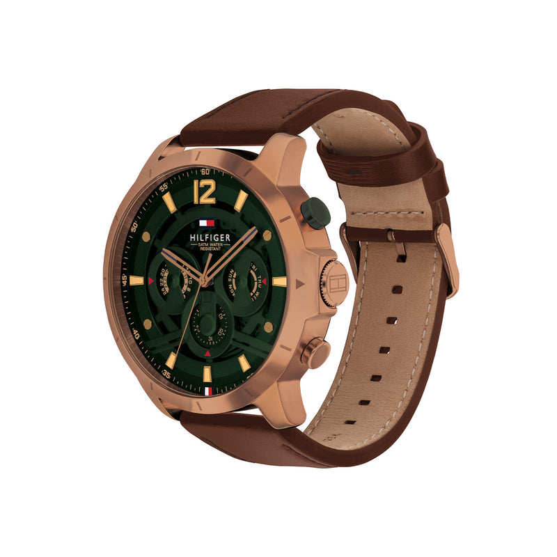 Tommy Hilfiger Brown Men's Watch TH1792207-zoom-