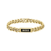 Hugo Boss Kassy Emblem Goldfarbenes Armband HBJ1580680M