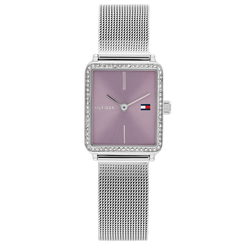 Tommy Hilfiger Tea Damenuhr In Silber Und Lila TH1782790-zoom-