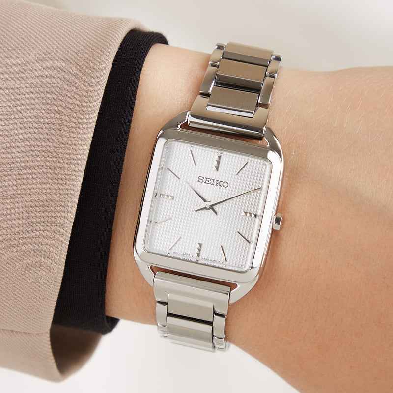 Seiko damen Uhr Silber SWR073P1-zoom-
