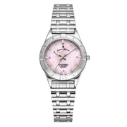 Jacques du Manoir Leonie Silberfarbene Damenarmbanduhr JWL05902