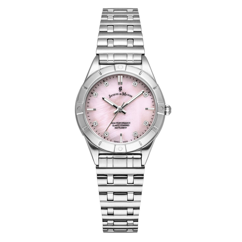 Jacques du Manoir Leonie Silberfarbene Damenarmbanduhr JWL05902-zoom-