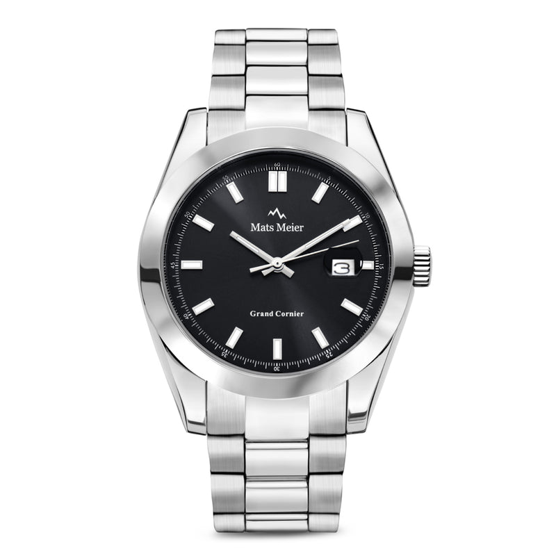 Mats Meier Grand Cornier herren Uhr Silber MM00514-zoom-