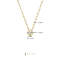 Beloro Jewels Monte Napoleone Lucilla 9 carat gold Necklace BO340010