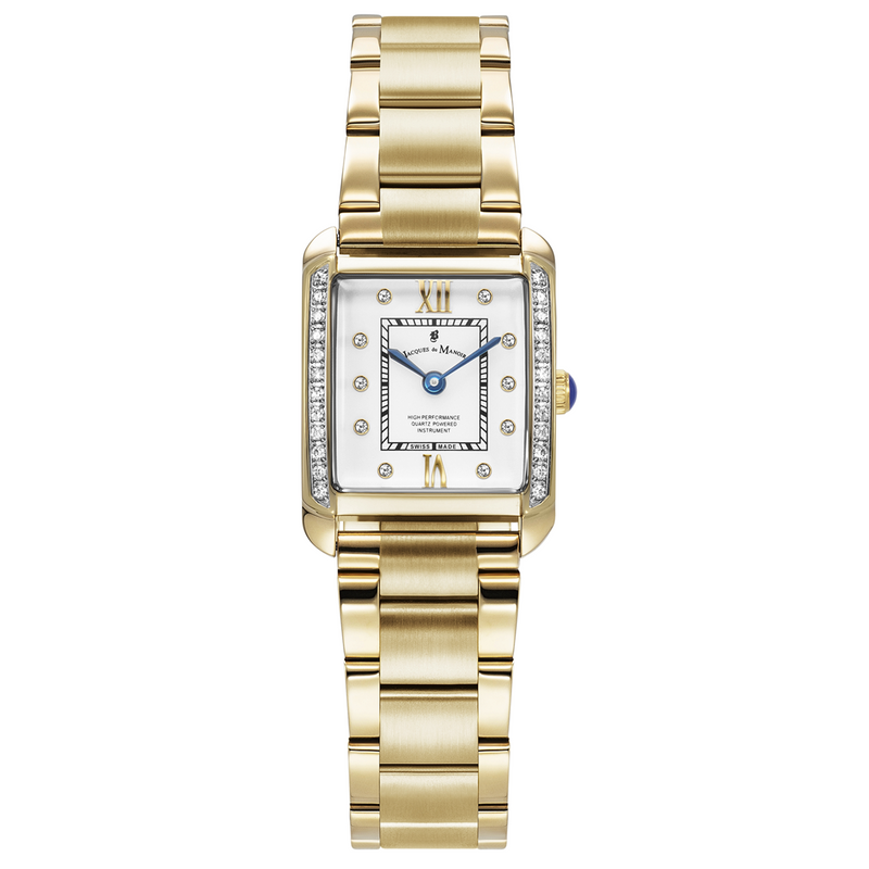 Jacques Du Manoir Emily II White Women's Watch JWL05502-zoom-