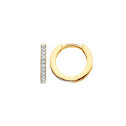 Blush Diamonds damen Creolen 585 Gold 7612BDI