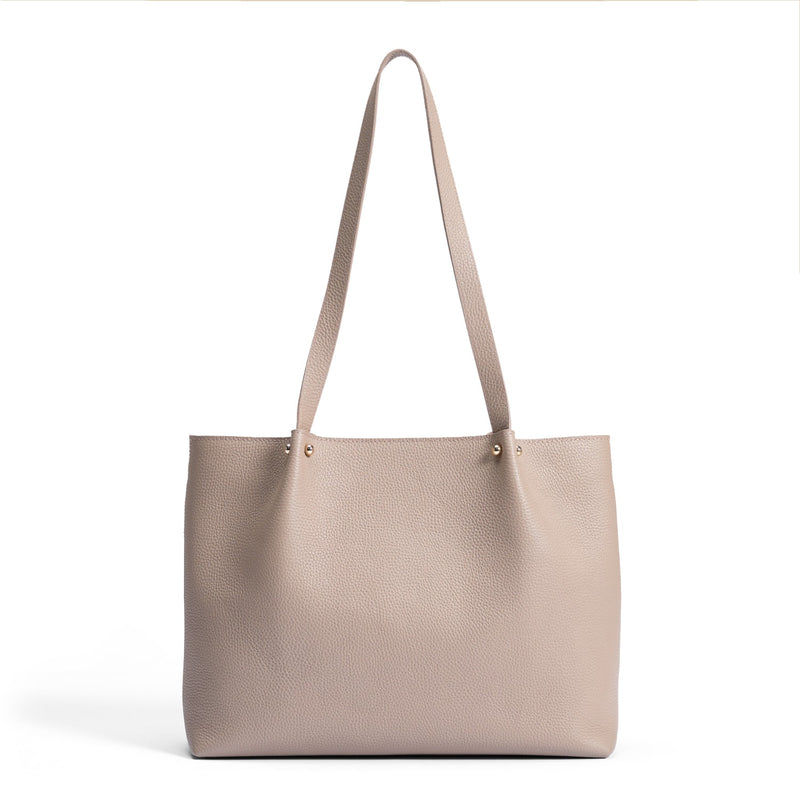 Isabel Bernard Honoré Nata Taupe Leder Shopper aus Kalbsleder IB25086-078-zoom-