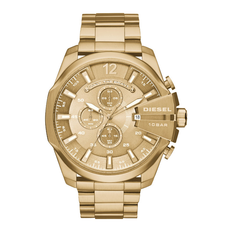Diesel Mega Chief herren Uhr Gold DZ4360-zoom-