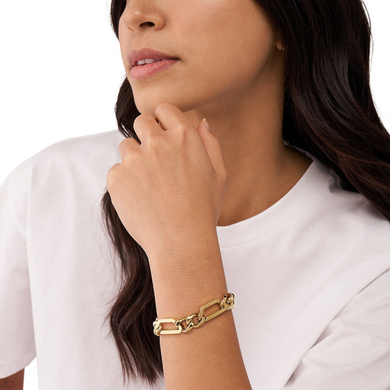 Diesel Goldfarbene Armband DX1471710-zoom-