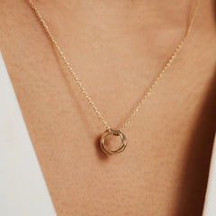 Isabel Bernard Rivoli Méline 14 Carat Golden Necklace IB340150