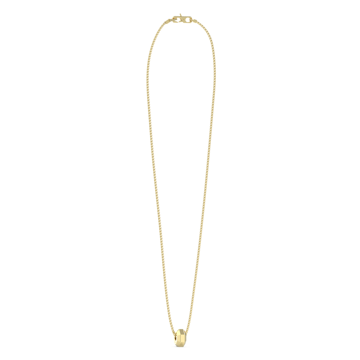 Guess Exagon Gold Necklace JUMN05092JWYGT-U