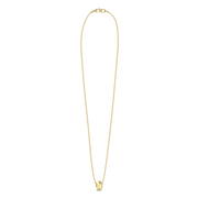 Guess Exagon Gold Necklace JUMN05092JWYGT-U