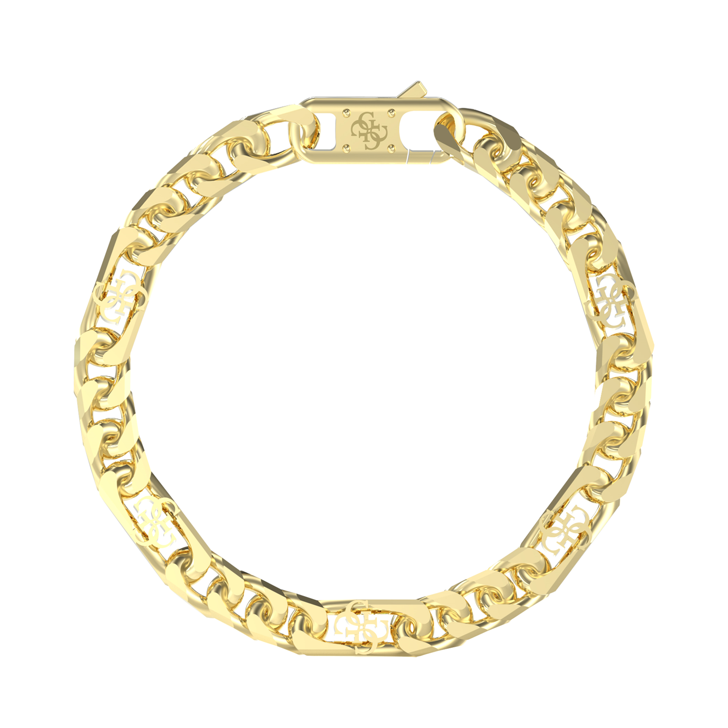Guess 4G Frontiers Gold-coloured Bracelet JUMB06034JWYGS