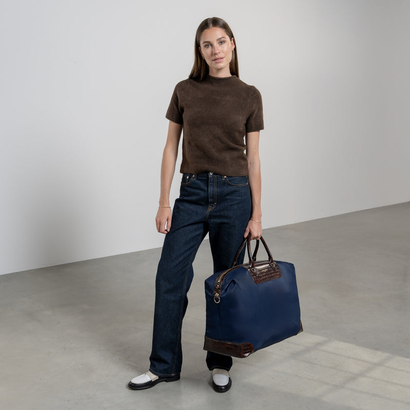 Isabel Bernard Du Louvre Clarice Blaue Reisetasche Medium IB20002-942-zoom-