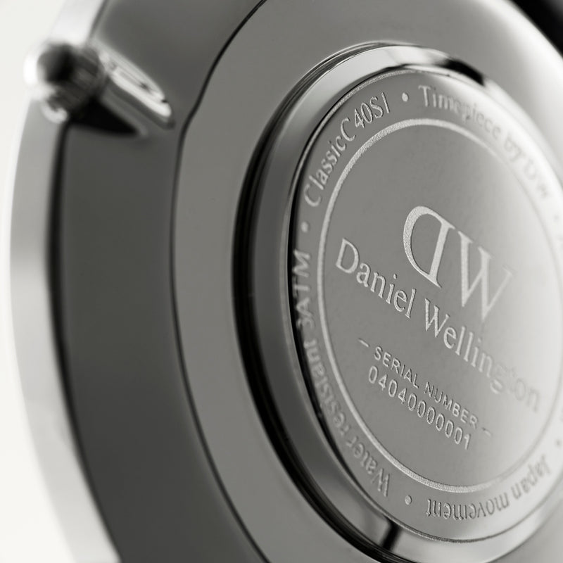 Daniel Wellington Classic Sheffield herren Uhr Schwarz DW00100020-zoom-
