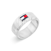 Tommy Hilfiger Lars Silberfarbener Ring TJ2790621-63